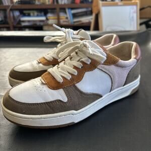 Madewell Womens Court Sneaker Colorblock Leather Size 9 M - BP